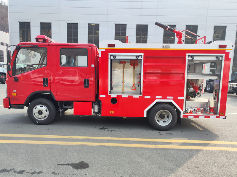 FOTON firefighting truck pump room FOTON firefighting truck pump room