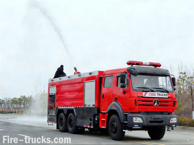 china beiben fire fighting truck supplier