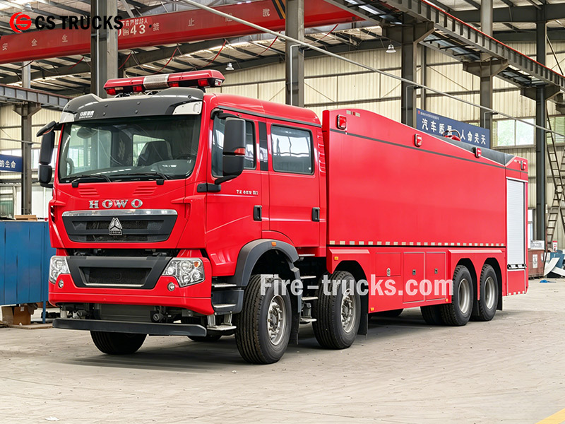 HOWO 8×4 water pumper fire truck 460 HP HOWO 8×4 water pumper fire truck 460 HP