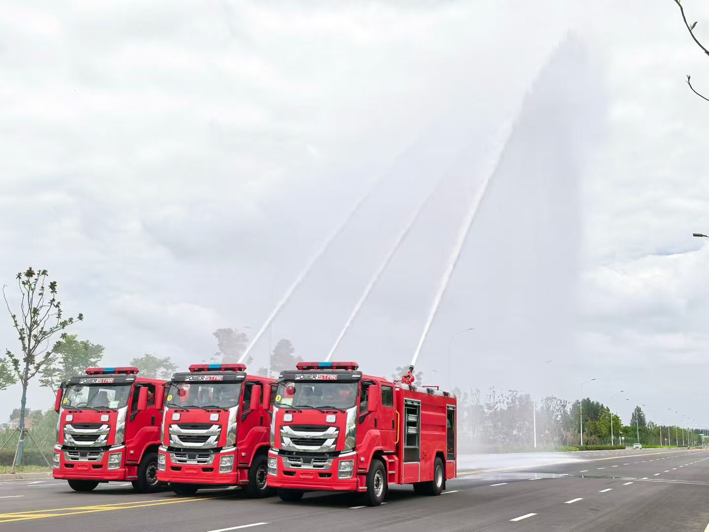 Morocco Fire department fire fighting vehicle testing in factory Morocco Fire department fire fighting vehicle testing in factory