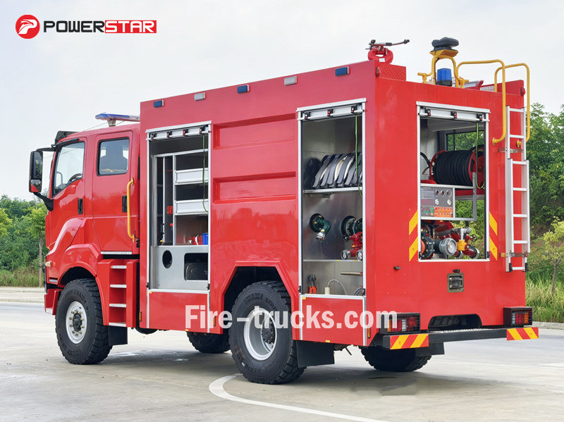 ISUZU 4x4 Foam Fire Truck