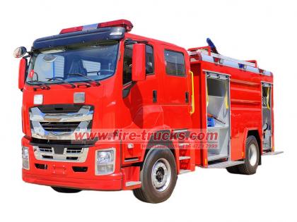 Isuzu GIGA VC66 foam tanker firefighting truck