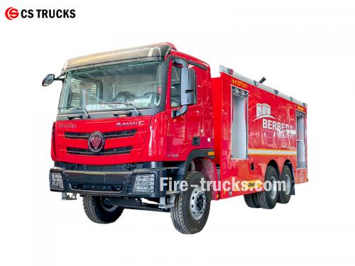 Foton Auman 6x4 12000L Foam Fire Engine Truck Export to Africa