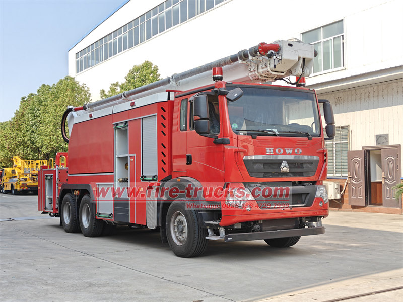 HOWO Watertoren Brandweerwagen: Structuur en Toepassingen
